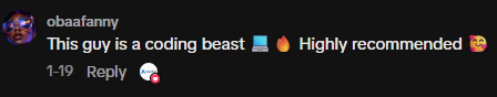 Client review - Coding beast