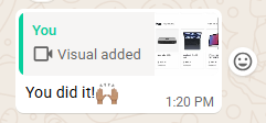 Client review - Visual search added
